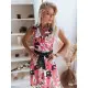 Rausva moteriška suknelė Ulala EY1899