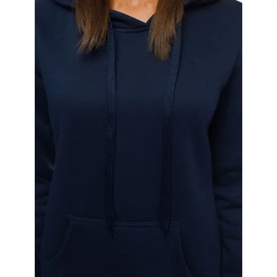 Moteriška tamsiai mėlyna suknelė su gobtuvu Megan JS/YS10003/25