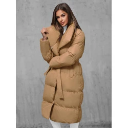 Moteriškas rudas paltas Korper