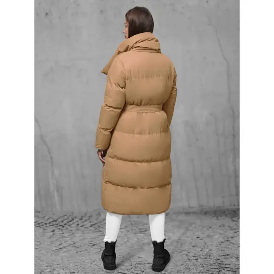Moteriškas rudas paltas Korper JS/M737/84