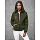 Zielona kurtka khaki Sanar JS/5M3161/136