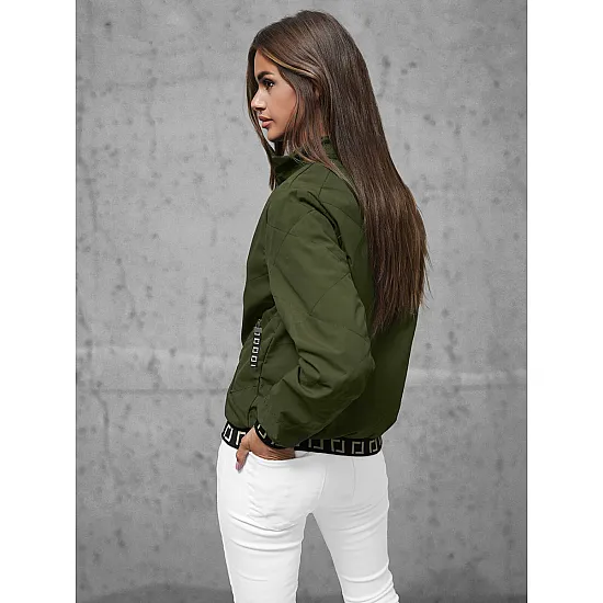 Zielona kurtka khaki Sanar JS/5M3161/136