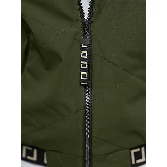 Zielona kurtka khaki Sanar JS/5M3161/136