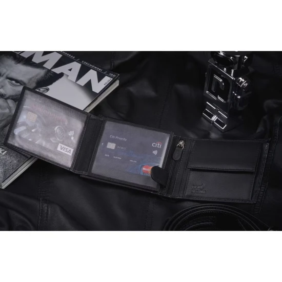 Vyriška natūralios odos piniginė Tival ZG-N992-F14 Premium