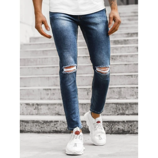 Akcija: Vyriški mėlynos spalvos džinsai Rolet DP/588/R4