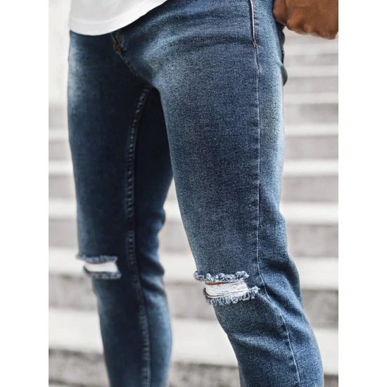 Akcija: Vyriški mėlynos spalvos džinsai Rolet DP/588/R4