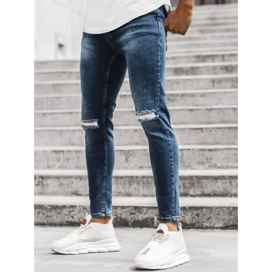 Akcija: Vyriški mėlynos spalvos džinsai Rolet DP/588/R4