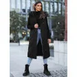 Black long waistcoat Kiket