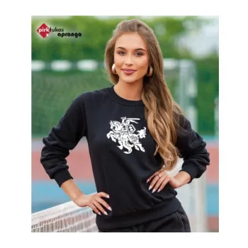 Женский чёрный свитер Vytis