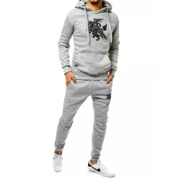Vyriškas šviesiai pilkas sportinis kostiumas Vytis