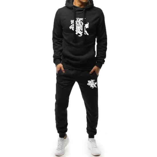 Vyriškas juodas sportinis kostiumas Vytis Sportinis2