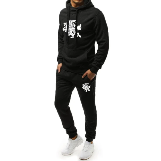 Vyriškas juodas sportinis kostiumas Vytis Sportinis2