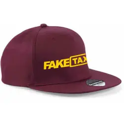 Bordo FullCap kepurė FakeTaxi
