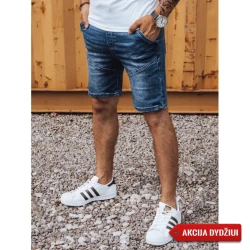 Akcija Vyriški mėlyni  šortai Tatol