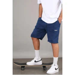 Tamsiai mėlynos spalvos vyriški šortai Felix