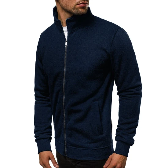 Tamsiai mėlynas vyriškas džemperis Silon JS/2002