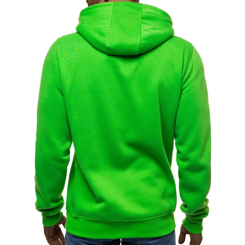 Miesten hupullinen huppari vihreä Buvoli JS/2009