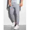 Men's grey casual trousers Libam P947