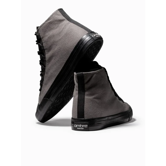 Pilki vyriški laivalaikio batai Sneki T378