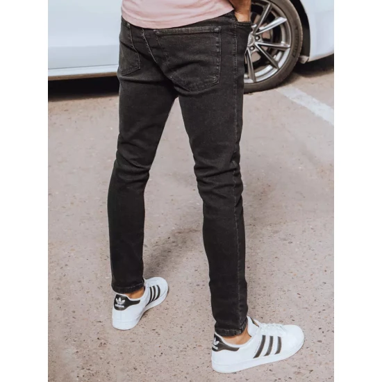 Džinsai vyrams juodos spalvos Timur UX3843