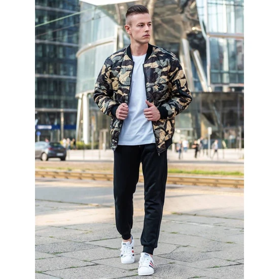 Vyriškos juodos laisvalaikio kelnės Sergo Laisvalaikio kelnės