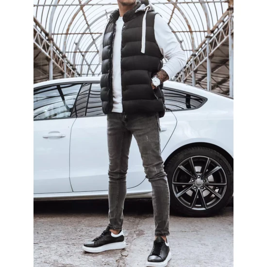 Vyrška juoda liemenė Doger TX3936z