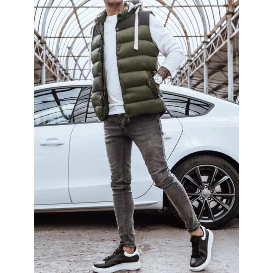 Vyrška žalia liemenė Doger TX3935z