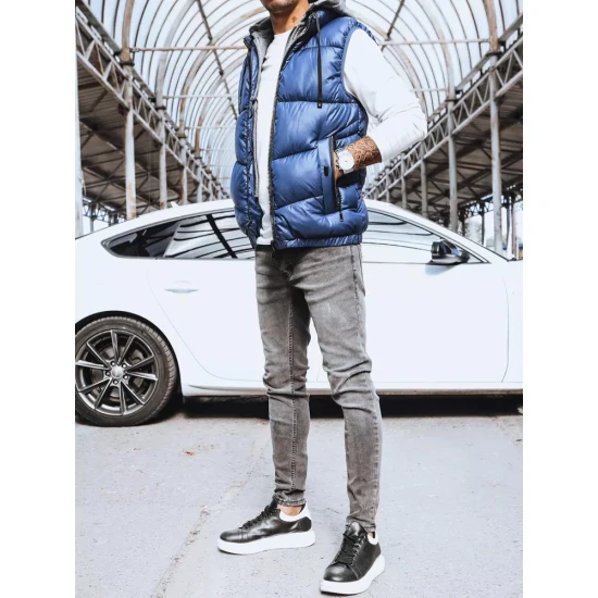 Vyriška mėlynos spalvos liemenė Viko Liemenės