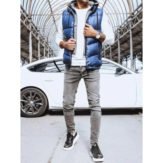 Vyriška mėlynos spalvos liemenė Viko Liemenės