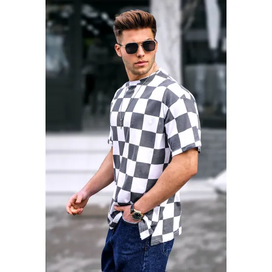 Vyriški pilki marškinėliai Francisco PK5808 Premium