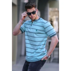 Mėlyni vyriški marškinėliai Anomi