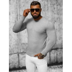 Akcija Pilkas megztinis vyrams Zadal