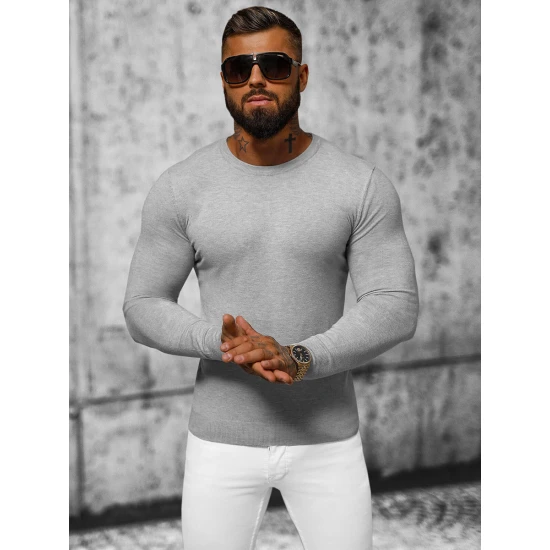 Akcija Pilkas megztinis vyrams Zadal Megztiniai