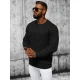 Vyriškas juodas megztinis Italy