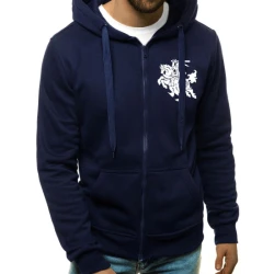 Tamsiai mėlynos spalvos džemperis Vytis