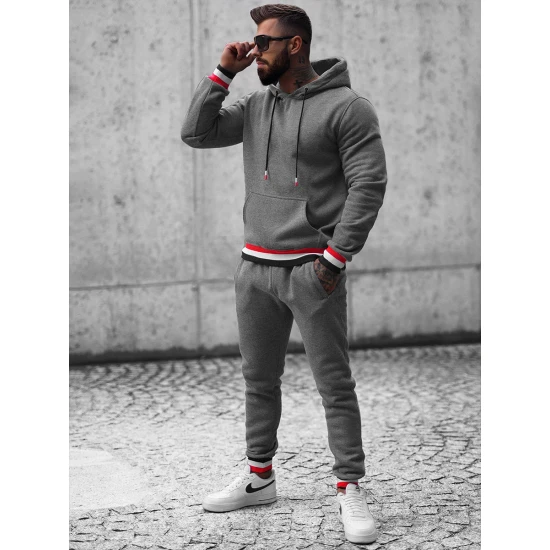 Tamsiai pilkas sportinis kostiumas Mover JS/8C60/5