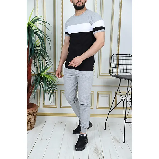Sportinis komplektas pilka - juoda Rader PK3011 Premium