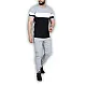 Sportinis komplektas pilka - juoda Rader PK3011 Premium