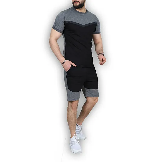 Sportinis komplektas tamsiai pilkas Moren PK3012 Premium