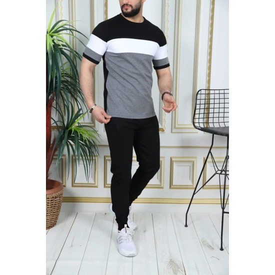 Sportinis komplektas juoda - tamsiai pilka Rader PK3011 Premium