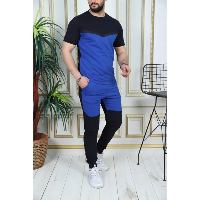 Sportinis komplektas juoda - mėlyna Karter PK3010 Premium