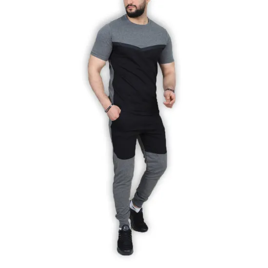 Sportinis komplektas tamsiai pilka - juoda Karter PK3010 Premium