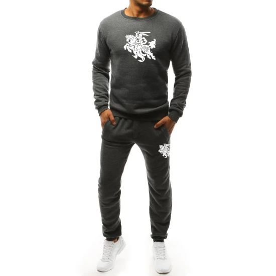 Vyriškas tamsiai pilkos spalvos rinkinys vytis-tradicinis