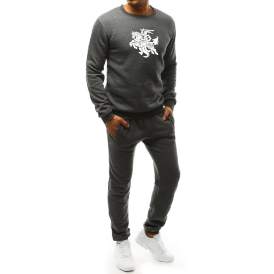 Vyriškas tamsiai pilkos spalvos rinkinys vytis-tradicinis