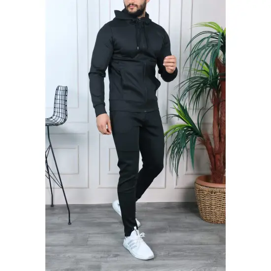 Juodas vyriškas sportinis komplektas Neril PK3002 Premium