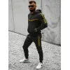 Męski garnitur sportowy Ronex w kolorze czarnym