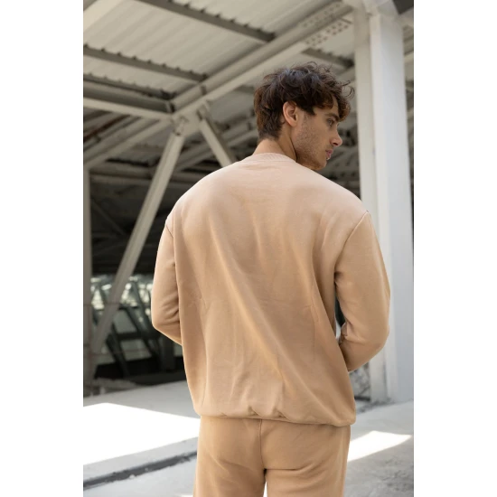 Smėlio spalvos vyriškas komplektas Lipo PK3023 Premium