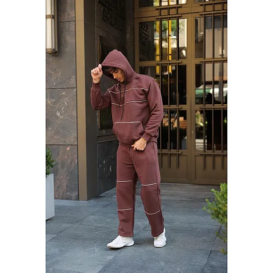 Ruskea miesten verkkarit Solo PK3017 Premium