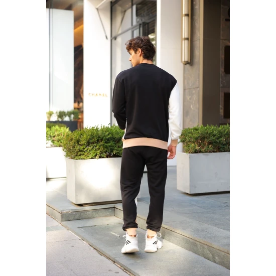 Juodas/Rudas kelių spalvų vyriškas komplektas Hipos PK3026 Premium