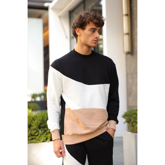 Juodas/Rudas kelių spalvų vyriškas komplektas Hipos PK3026 Premium